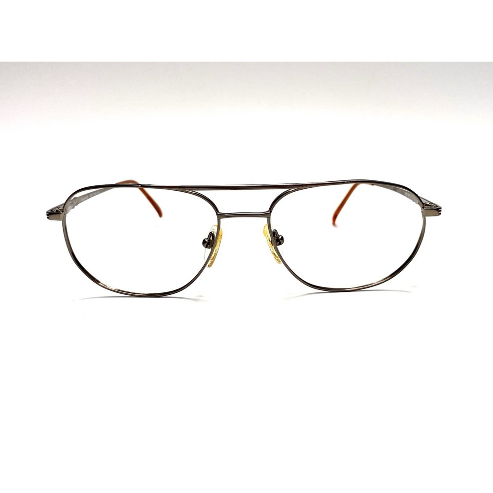 Chesterfield Gunmetal Silver Aviator Glasses 352T 1WK 57 18 145